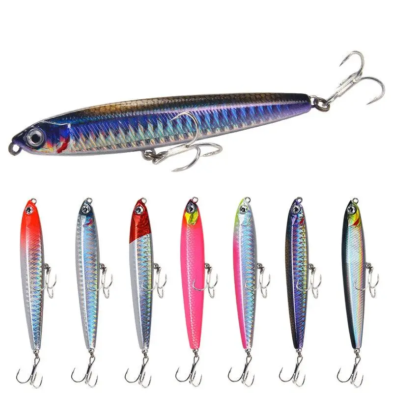 Pencil Sinking Fishing Lure Weights 10-24g Bass Fishing Tackle Fishing Accessories Saltwater Lures Fish Bait Trolling Lure