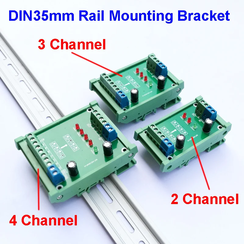 High-speed Optocoupler Isolated Signal Converter Board Frequency 2MHZ Digital Signal Level Conversion PLC Input NPN Output