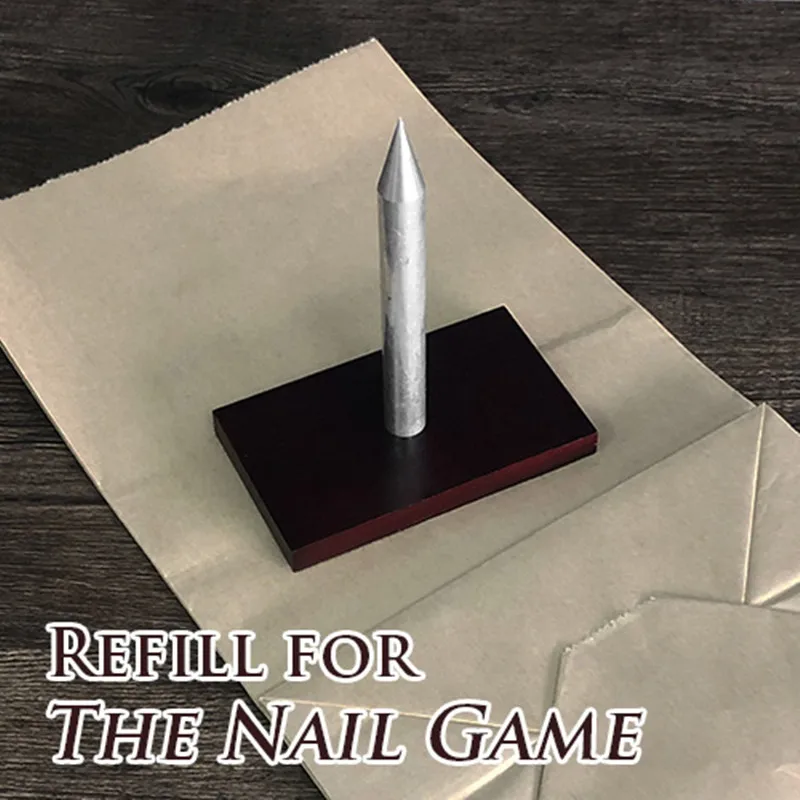 Refill for The Nail Game Stage Magic Tricks Illusions Derren Brown Classic Magic Show Mentalism Magic Gimmick