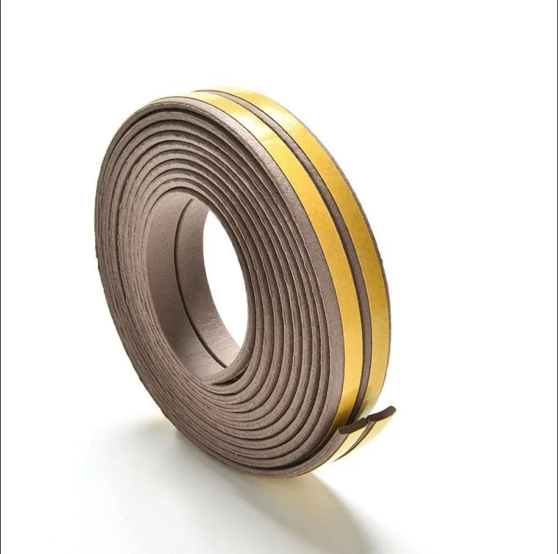 10M Type DIEP Self Adhesive Door Sealing Strips Self Adhesive Window Soundproofing  Waterproof Dustproof Sound Insulation Tools