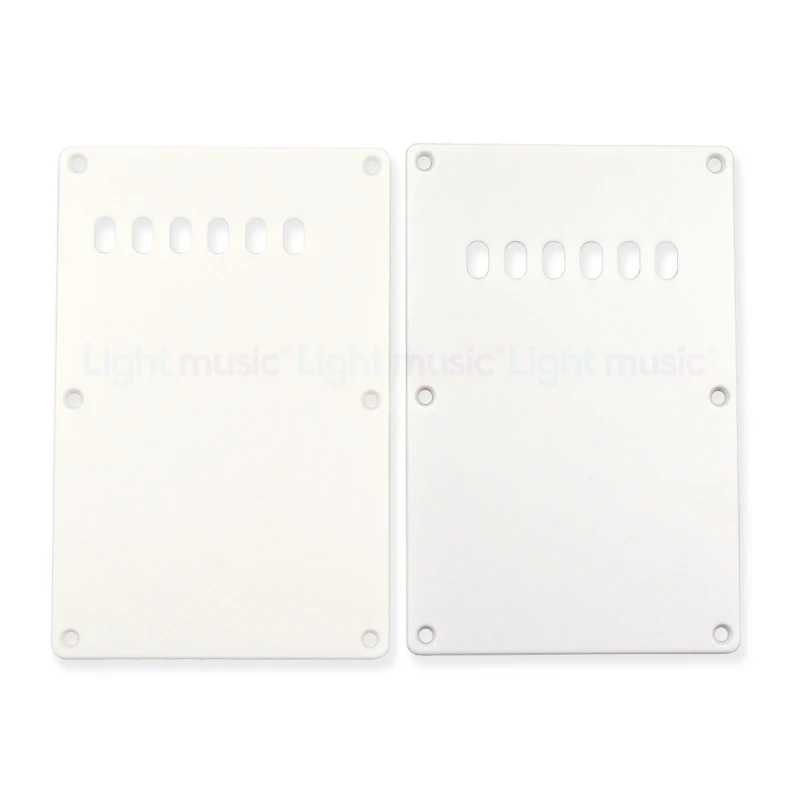 ABS 6 Holes Guitar Tremolo Cavity Cover Back Plate Standard Guitar Replacement for ST Electric Guitar Part Accessories