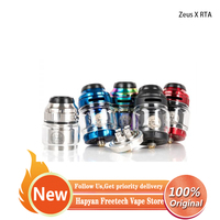 Original GeekVape Zeus X RTA 4.5ml Capacity Tank Support Single Dual Coil Building Electronic Cigarette Atomizer VS Zeus Dual