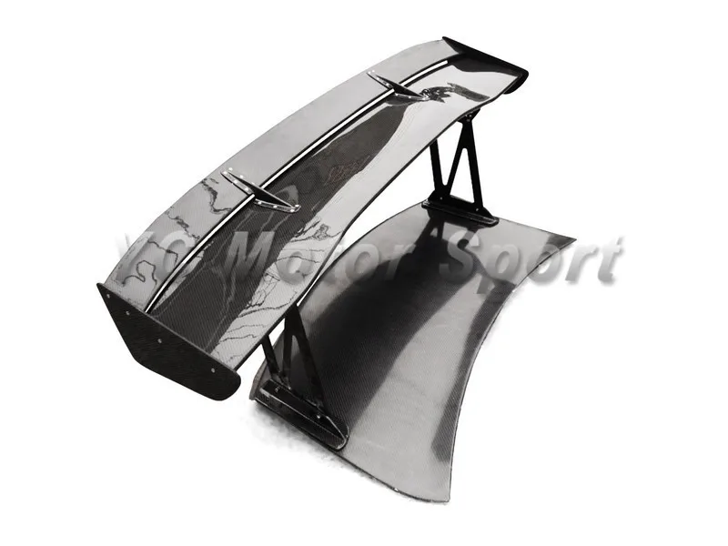 Car Accessories FRP Fiber Glass VTX Type-5 Style 1600mm Rear Spoiler Fit For 2008-2014 R35 GTR GTR35 Trunk GT Wing