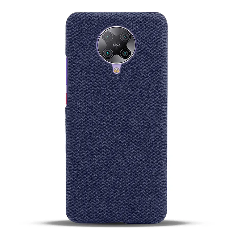 Cloth Cases For Xiaomi Poco F2 Pro Case Slim Retro Cloth Hard Phone Cover for Xiomi Redmi K30 Pro Poco F2 Pro Funda Coque Capa