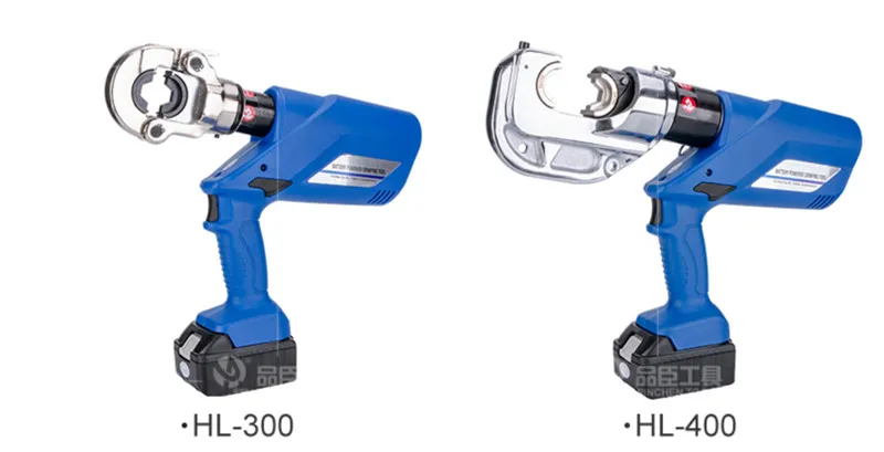 HL-300 HL-400 Battery Powered Crimping Tools Electric Hydraulic Crimping Plier for crimping 10-300mm2 16-400mm2