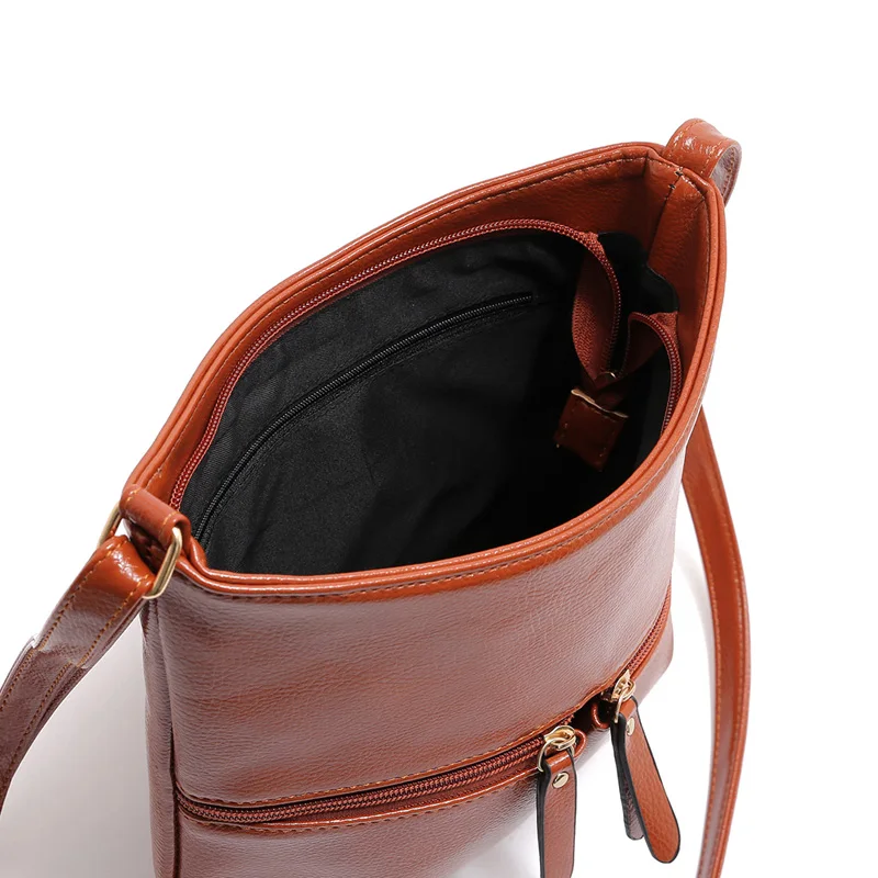 Luxury Leather Shoulder Bags Ladies Handbag Designer Flap Messenger Crossbody Bags for Women bolsa feminina