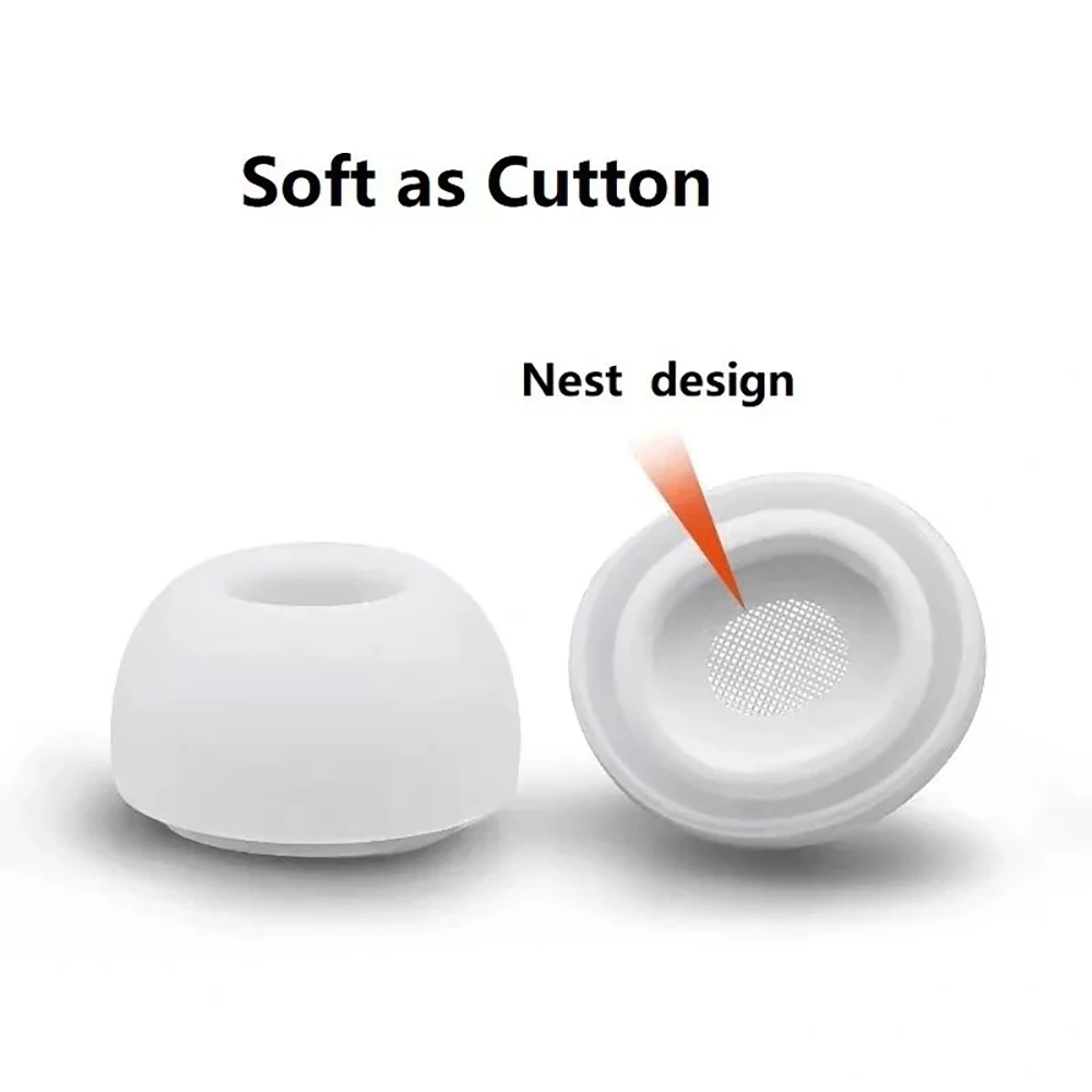 Newest Soft Silicone Earbuds Earphone Cases Earplug Cover for Apple Airpods Pro 3 Headphone Eartip Ear Tips Airpods3 Earcap Plug