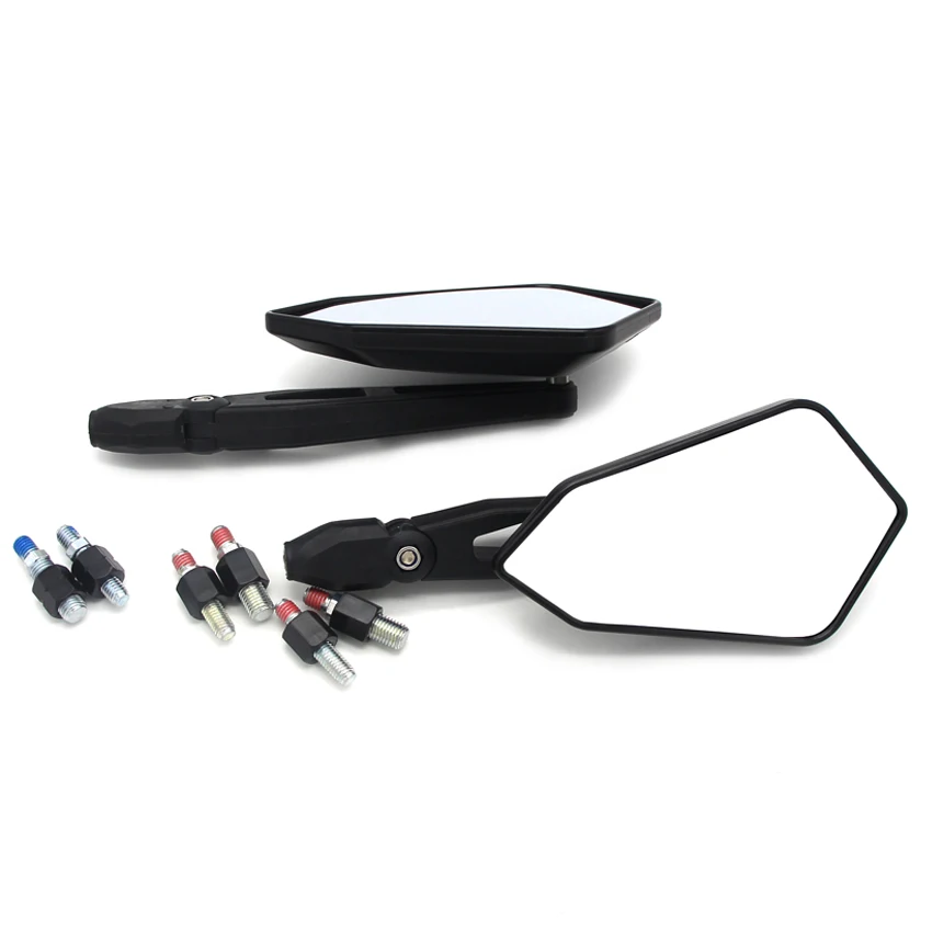 

1pair Motorcycle Side Rearview Mirror For Honda NC700 NC750 CTX700 CB1000R CRF1000L CRF250L CB300F CB650F SH300 FSC600A VFR800X