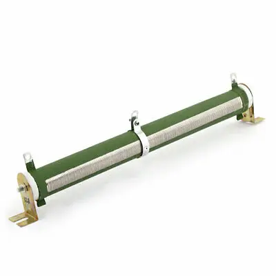 200W Watt 12 Ohm Ceramic Tube Adjustable Rheostat Variable Resistor