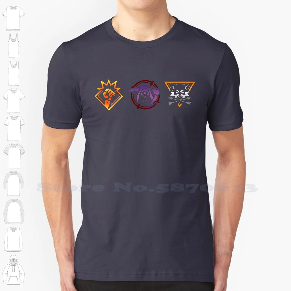 Specializations 100% Cotton T-Shirt Agents Animal Bird Capital Darkzone Flames Homeland Shd Two Division2 Fire Blackfriday Game