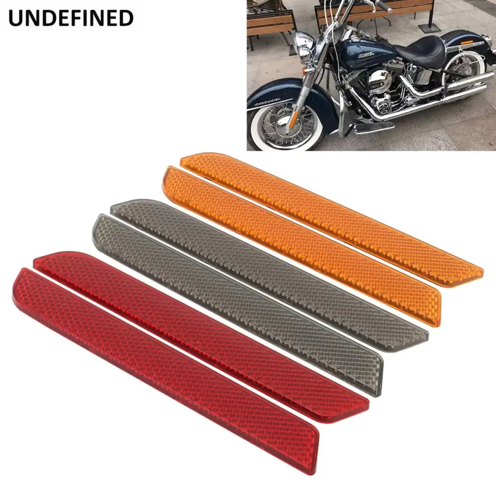 Motorcycle Saddlebag Guard Reflector Cover Sticker For Harley Touring Street Glide Road King CVO FLT/FLHT 2014-2023 2PCS