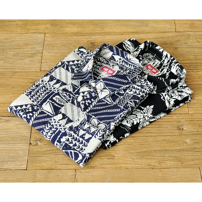 Saucezhan mens shirts men summer shirts Short sleeve Printed shirt Hawaiian shirt Pure cotton Comfortable and breathable
