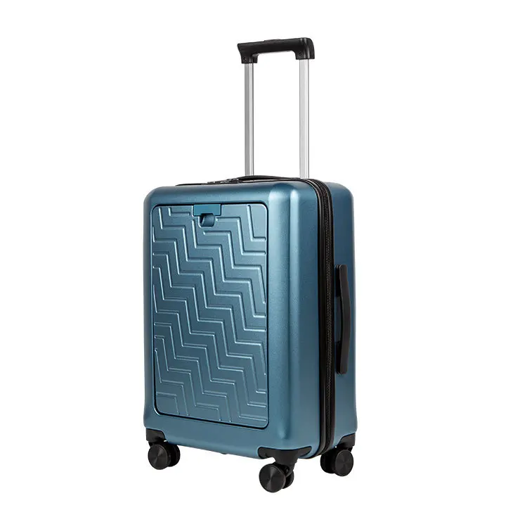 Letrend Aluminium Spinner Rolling Luggage Cabin Suitcases Wheels Gradients Trolley Carry On Travel Bag Trunk