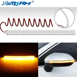1pcs Car Mirror Lights Universal Auto Mirror Light Car Turn Signal  Streamer Strip Flowing Turn Signal Lamp