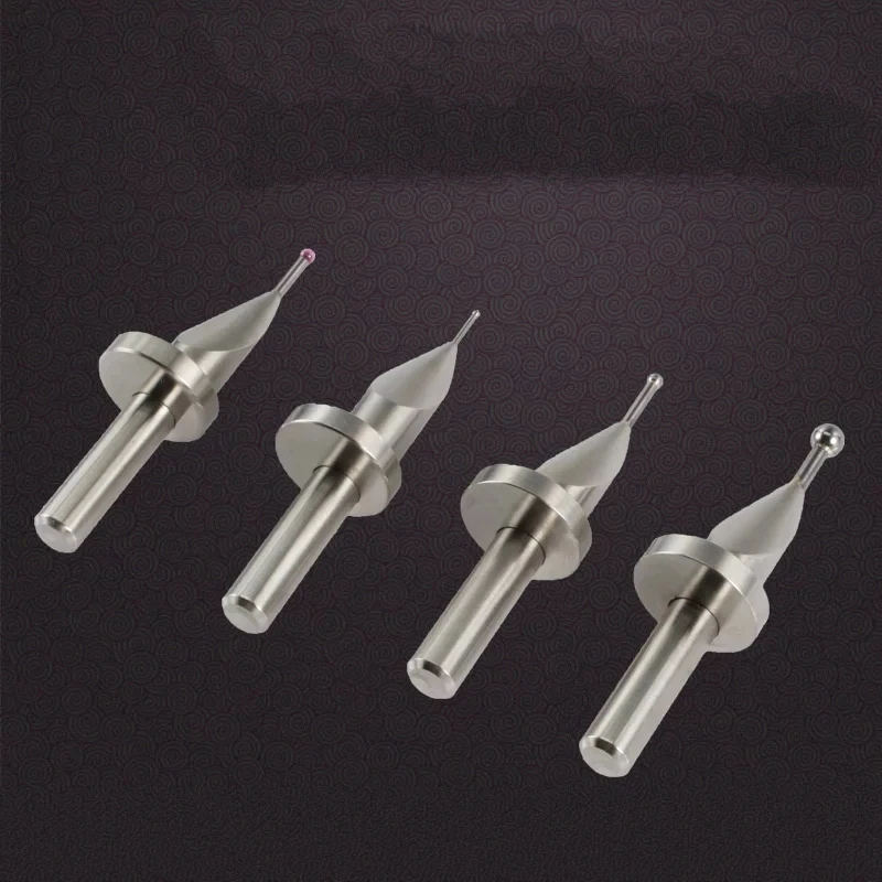Altimetro Ago Maniglia 6mm Sonda di misurazione dell'altezza Leva in rubino Quadrante in acciaio al tungsteno Indicatore Pin 50mm Asta Gage Ball CMM