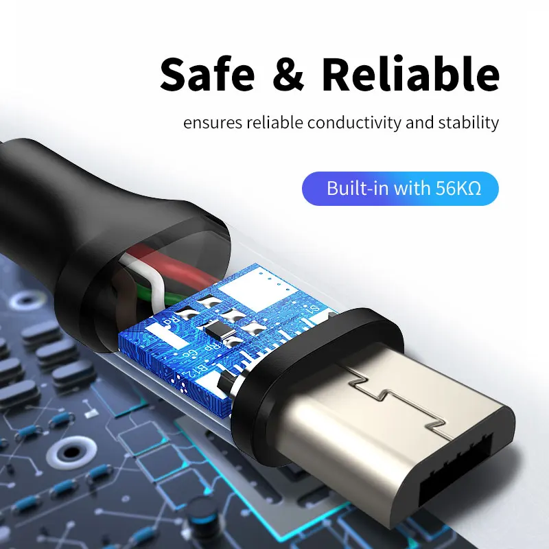 Cable time Micro USB 2,4 ein mobiles Kabel USB-Kabel für Huawei Mate 20 10 Xiaomi Ladekabel Android Phone C277