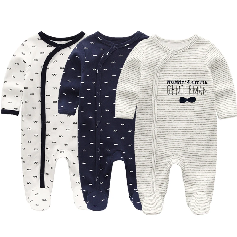 Baby Boys Rompers Winter New Long Sleeve Cotton baby custome Girls Jumpsuit O-Necks Kids Clothes boy Outfits sets