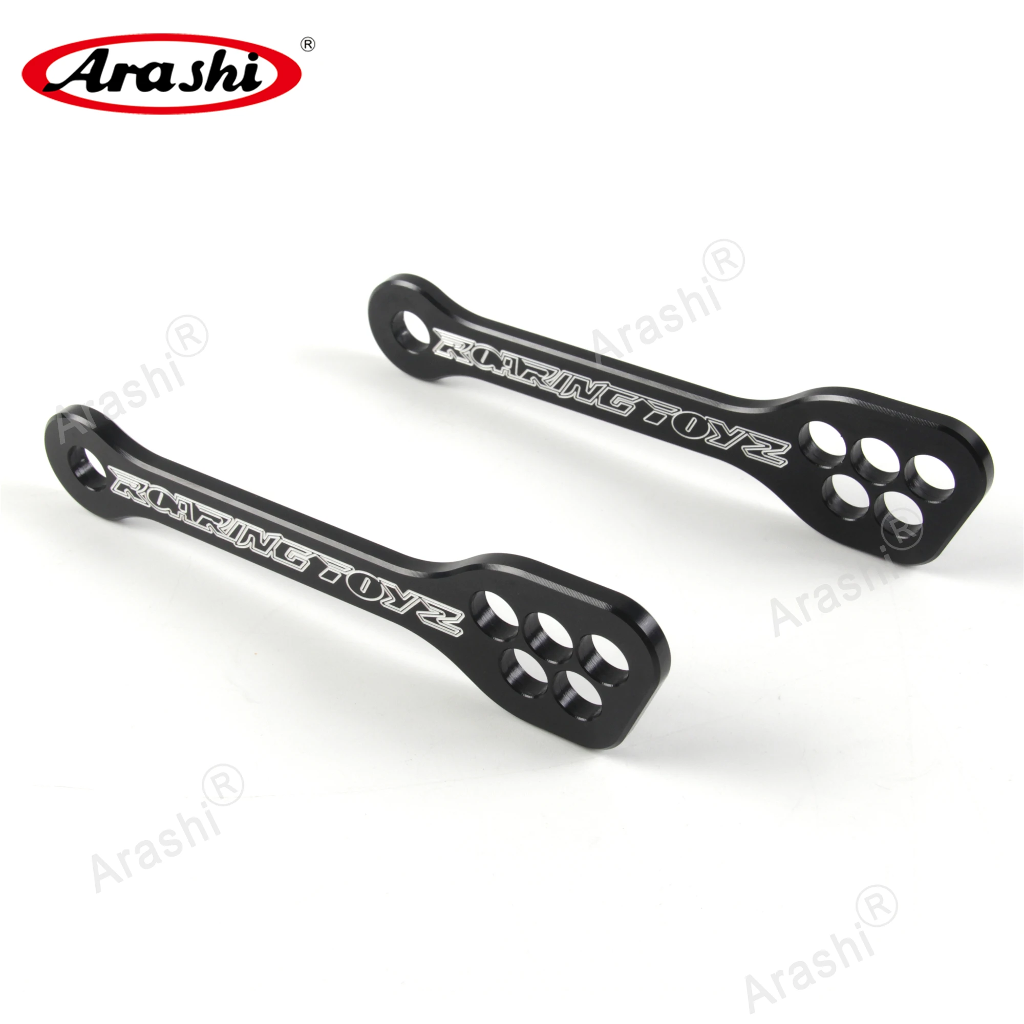 Arashi 1 Pair For SUZUKI Hayabusa GSXR1300 GSXR GSX-R 1300 1999-2017 Motorcycle Adjustable Rear Shock Lowering Links Kit