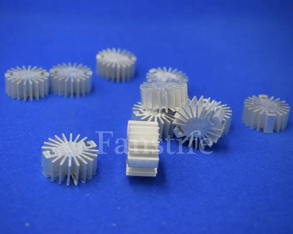 

23mm Height-12mm 1W High Power Led Radiator Aluminum Heatsink Star
