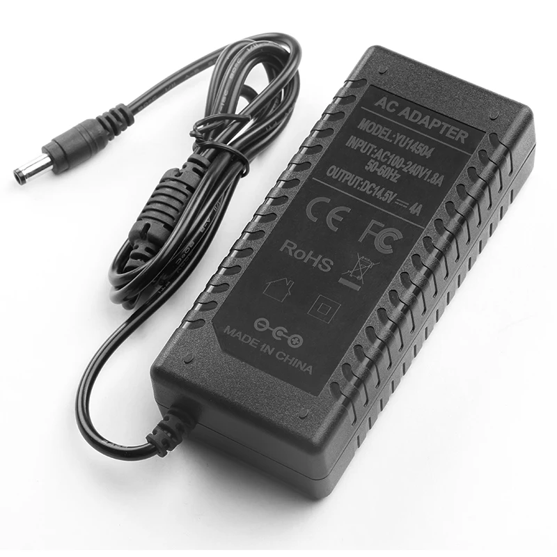 AC100V-240V to DC14.5v 4a 5a 6a Power Adapter 14.5V Voltag Converter swithcing power adapter5.5*2.5/2.1mm