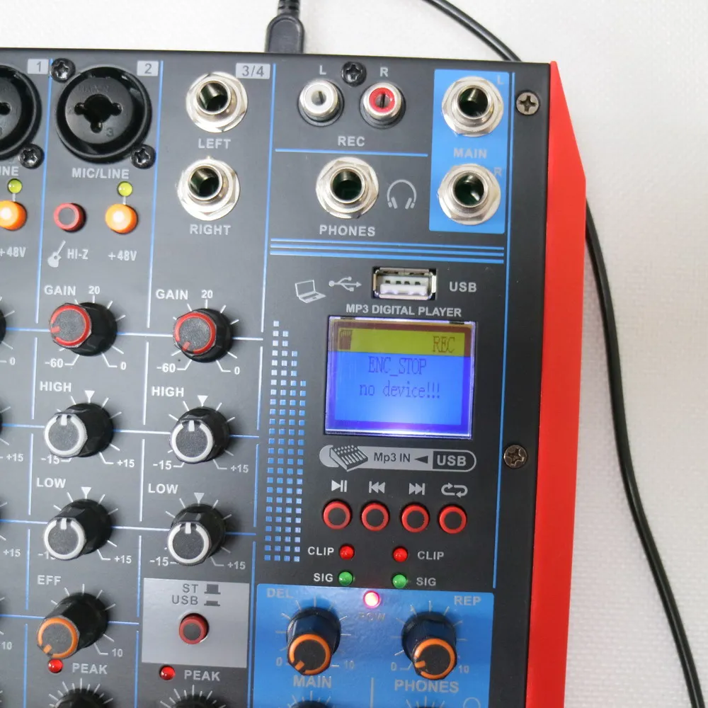 MiCWL الرقمية كارت الصوت 4 قناة بلوتوث الكمبيوتر الكمبيوتر المحمول USB لايف جهاز مزج الصوت 48 فولت خلط وحدة التحكم المكثف الديناميكي Mics