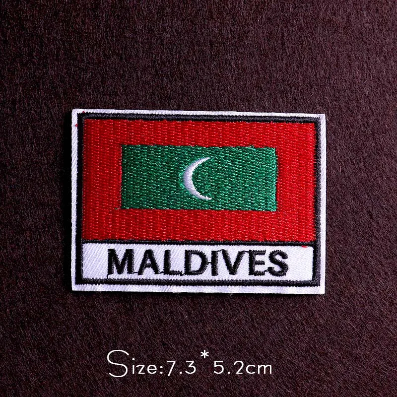 Flag/Embroidery Patch Iron On Patches On Clothes Embroidered Patches For Clothing thermoadhesive Military Patch Badge Stripes