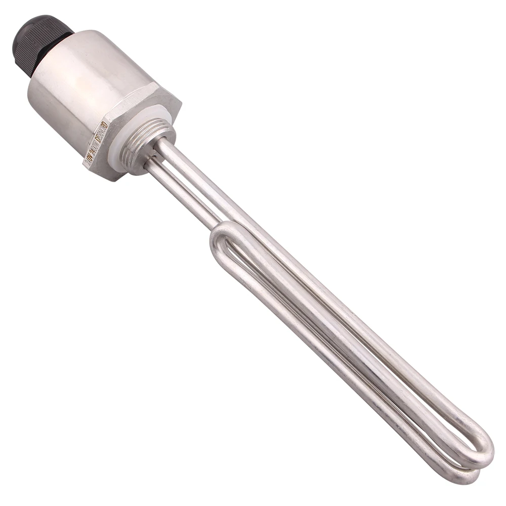 240v 2400w DN25 SUS304 가열 요소 1 "BSP 전기 히터 (양조장/증류 용 스테인레스 스틸 커버 포함)