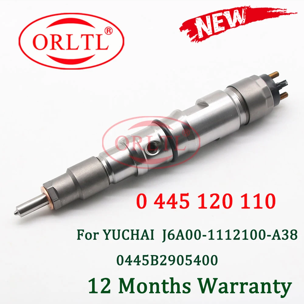 

0445120110 Common Rail Injector 0 445 120 110 Diesel Spayer Nozzle for yuchai inyector 0445120110 J6A00-1112100-A38