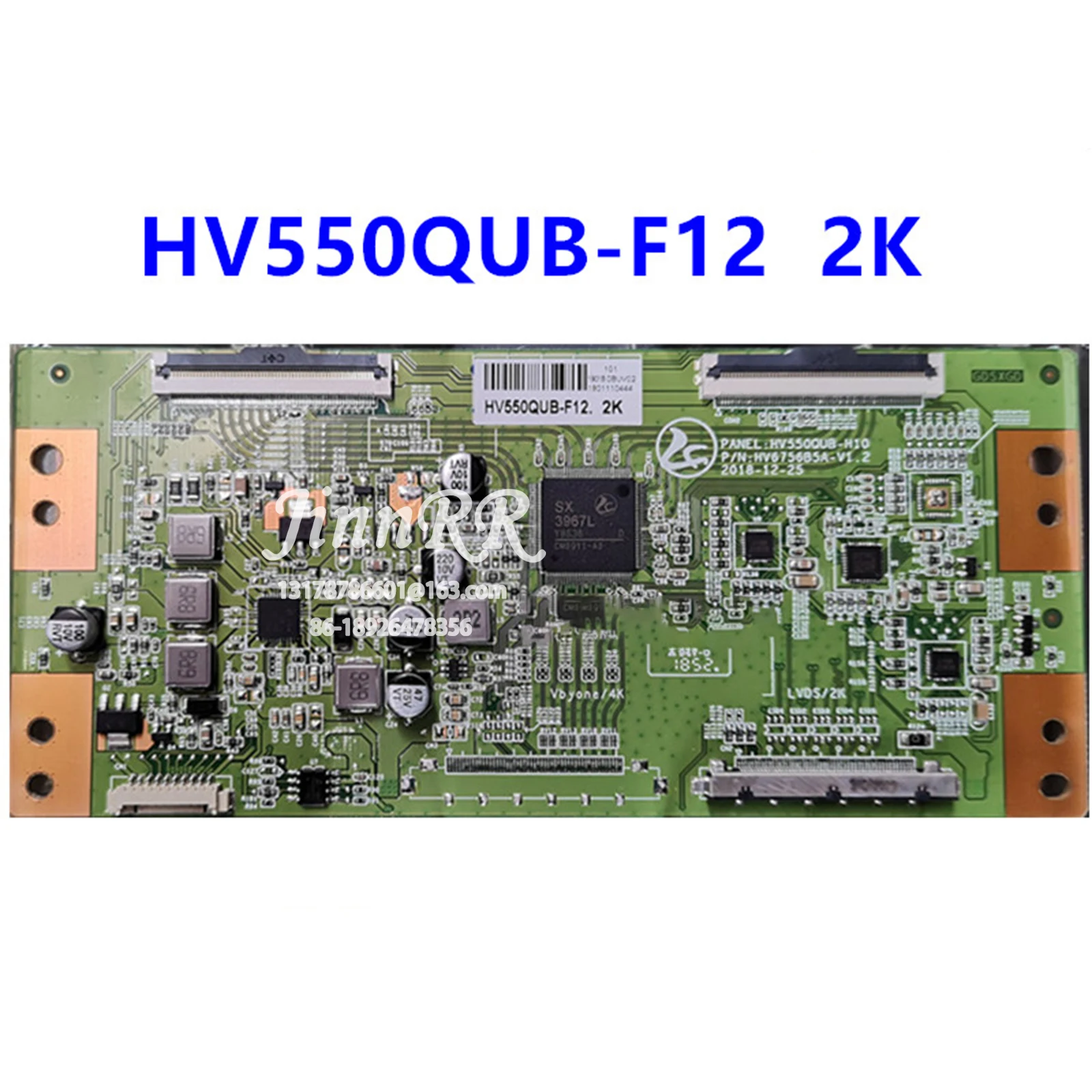 HV550QUB-F12 2K New upgrade For HV550QUB-F12 2K Logic board Strict test quality assurance