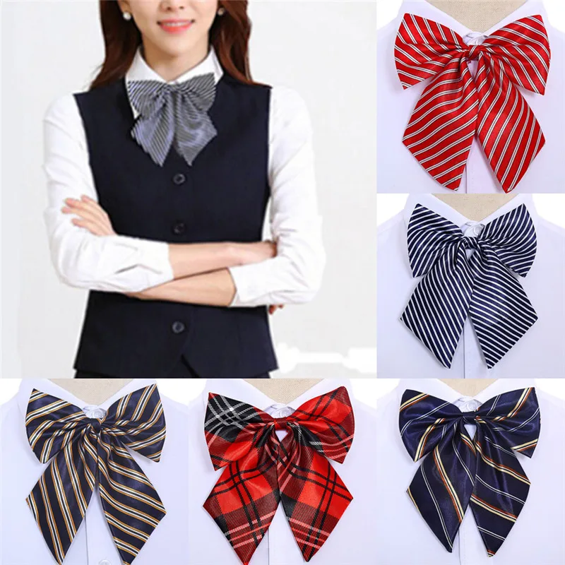 

Women Bowties Vintage Striped Bow Ties Silk Tie Bow Tie Butterfly Gravata Borboleta Cravat Wedding Neck Wear Accessories