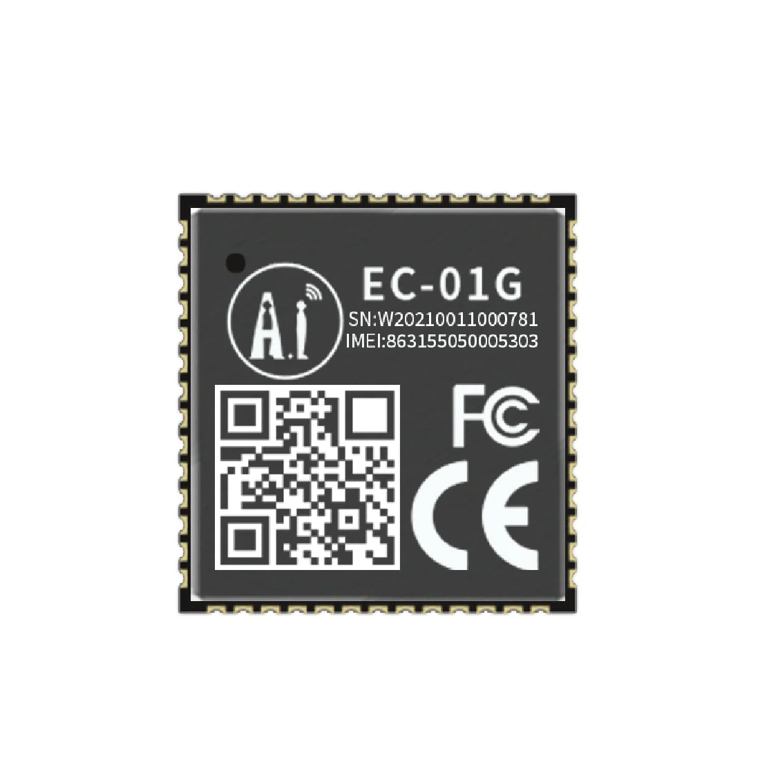 EC-01G carte de développement EC-01G-kit module 5G NB-iot + GPS/BDS/positionnement prend en charge le protocole TCP/MQTT/HTTP