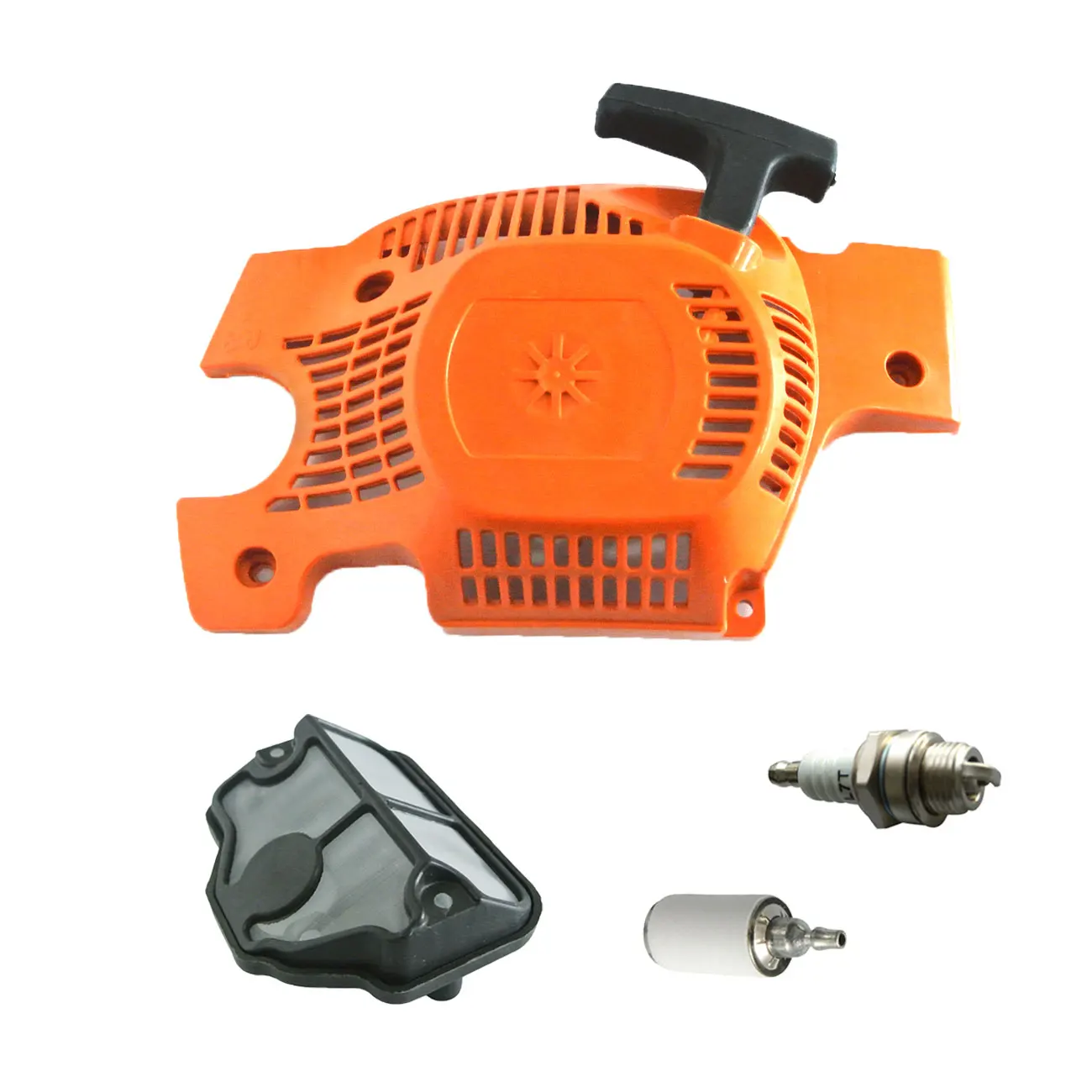 Avviamento a strappo e filtro aria combustibile per motosega Husqvarna 137 141 142
