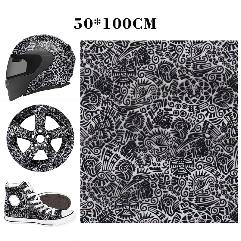 PVA Hydrographic Film Water Transfer Printing Film Hydro Trim High Quality