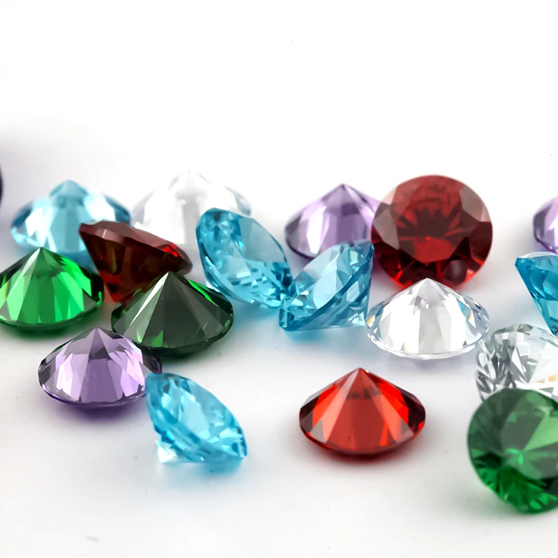 3x5~10x12mm 5A Ovalschliff Lose Zirkonia-Steine Weißer Granat Amethyst Grün Meerblau Mix 5 Farben CZ Edelsteine für Schmuck – Detail 13