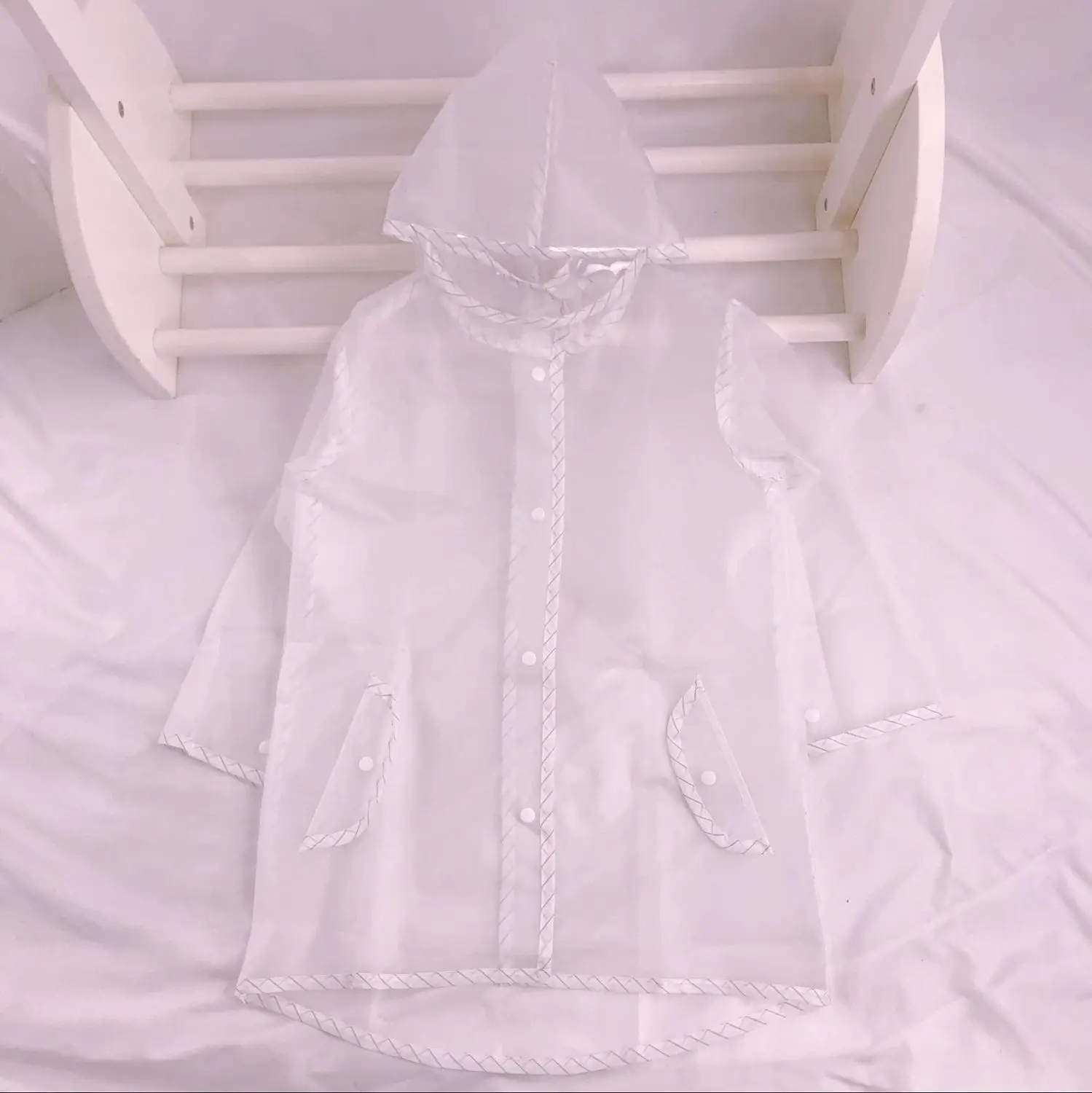 Child Girl Transparent Waterproof Rain Coat Polyester Boys Clothes Fashion Raincoat Kids Baby Girls Jacket Coat Rainsut