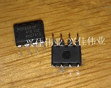 5PCS/LOT PCF8583P  PCF8583 DIP8  DIP-8   Clock Timing - Real Time Clocks  JNew original  In Stock