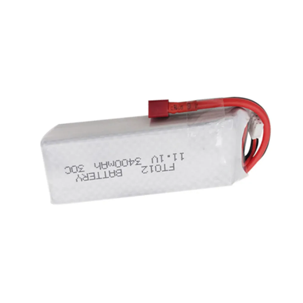 11.1V 3400mah 30C Lipo Battery For Feilun FT012 Huanqi 734 RC toys boat Helicopter Quadcopter spare Parts 3s 11.1v battery