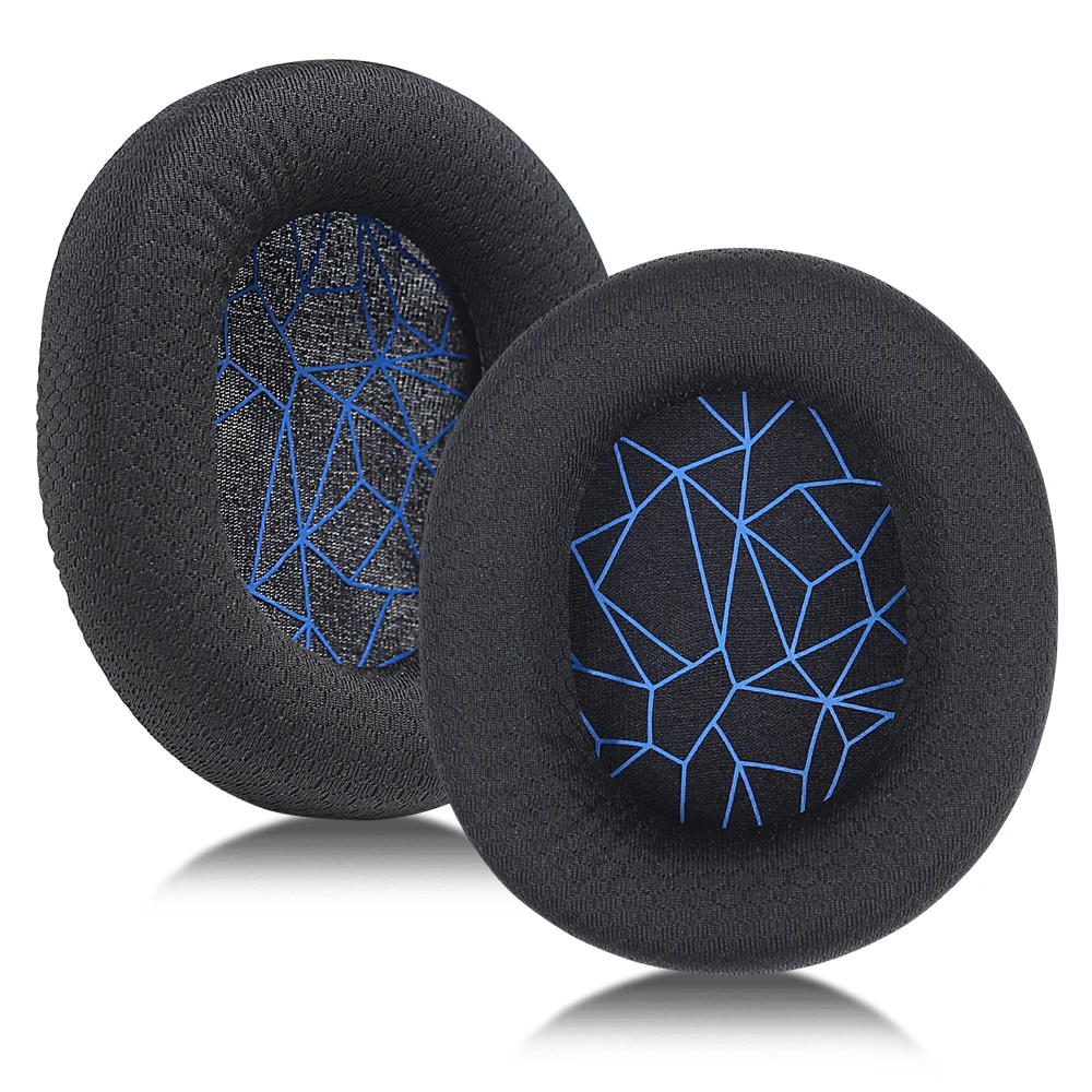 استبدال بطانة للأذن وسادة Steelseries Arctis 3/5/7/9 سماعات رغوة غطاء للأذن وسادة الأذن الملحقات تناسب تماما