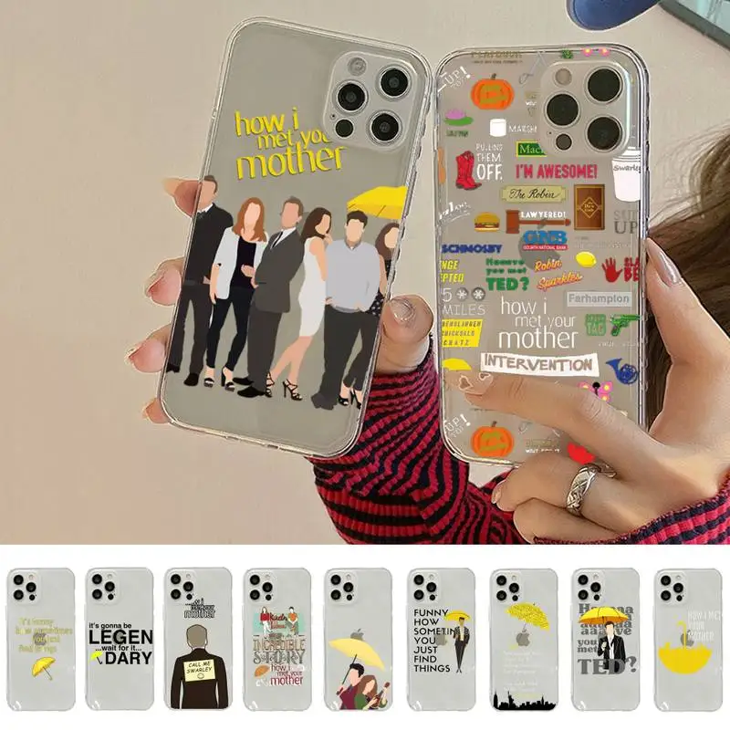 America sitcom how i met your mother himym quotes Phone Case for iPhone 11 12 13 mini pro XS MAX 8 7 6 6S Plus X 5S SE 2020 XR