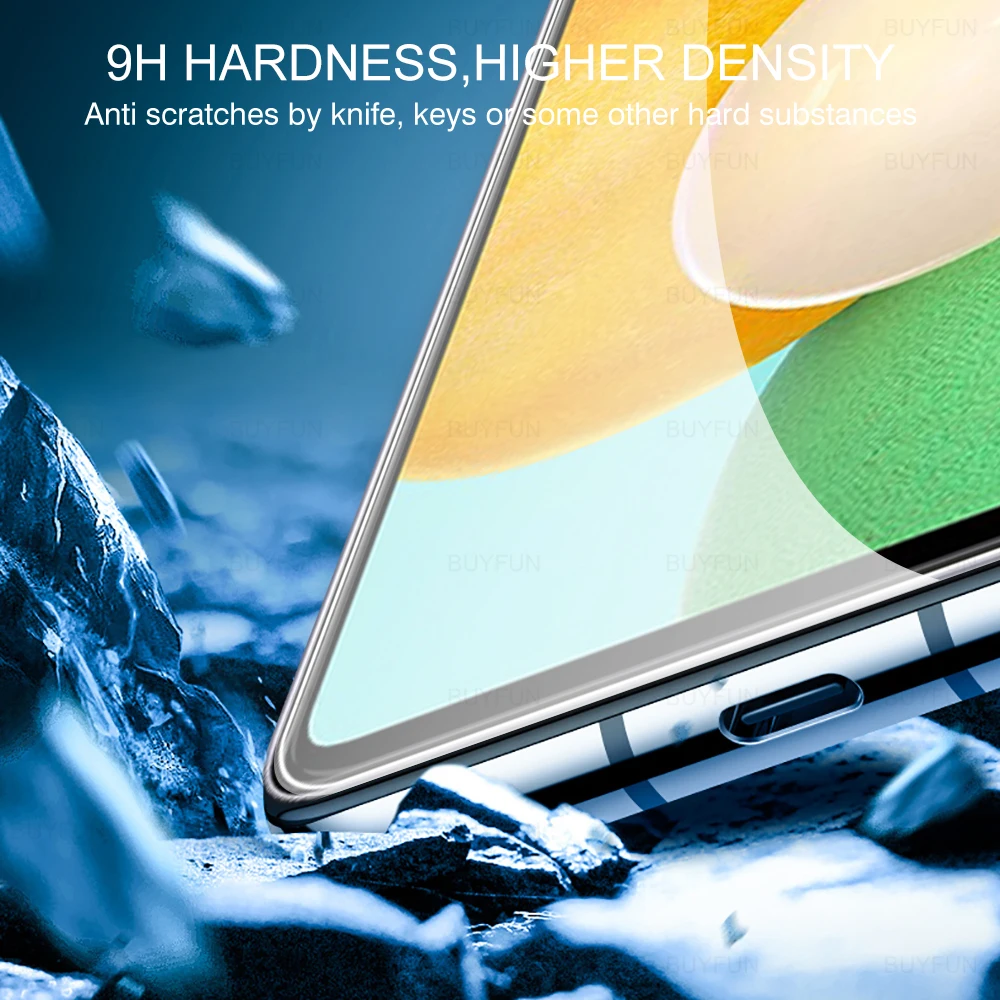 3PCS Protective Glass For Samsung Galaxy A52 A72 A32 A42 A22 5G Screen Protector For Samsung A52 A32 A72 4G Phone Tempered Glass