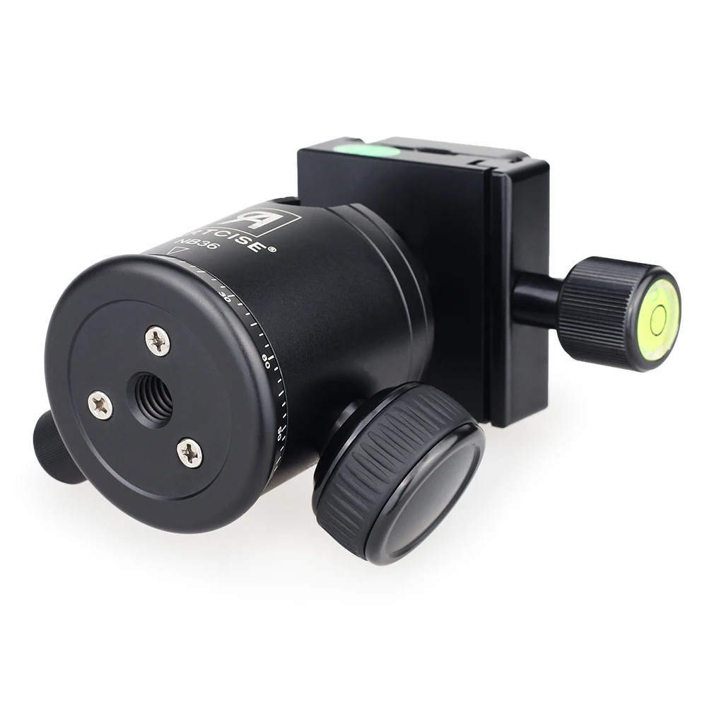 ARTCISE NB36 ขาตั้งกล้องPanoramicขาตั้งกล้องCNC Anodized Ballheadสำหรับกล้องDSLR Quick Quick Release Plateเป็นของขวัญ