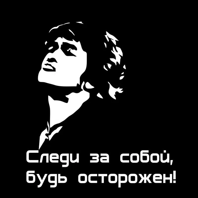 

Забавный Виктор кои будьте осторожны, KK наклейка на автомобиль с царапинами, наклейки из ПВХ, 15 см X 16 см