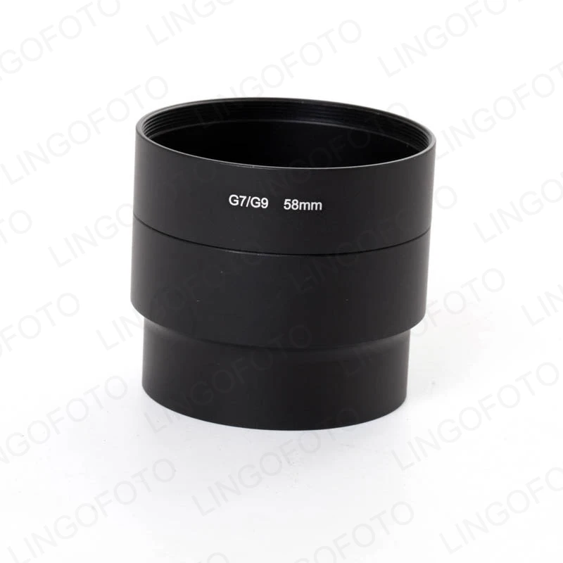 58mm filtr adapter do canona Powershot G9 lub G7 LC8350