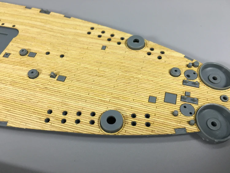 1/350 Scale Wooden Deck for Mini Hobby 80604 US Battleship BB-63 Missouri Model CY350001