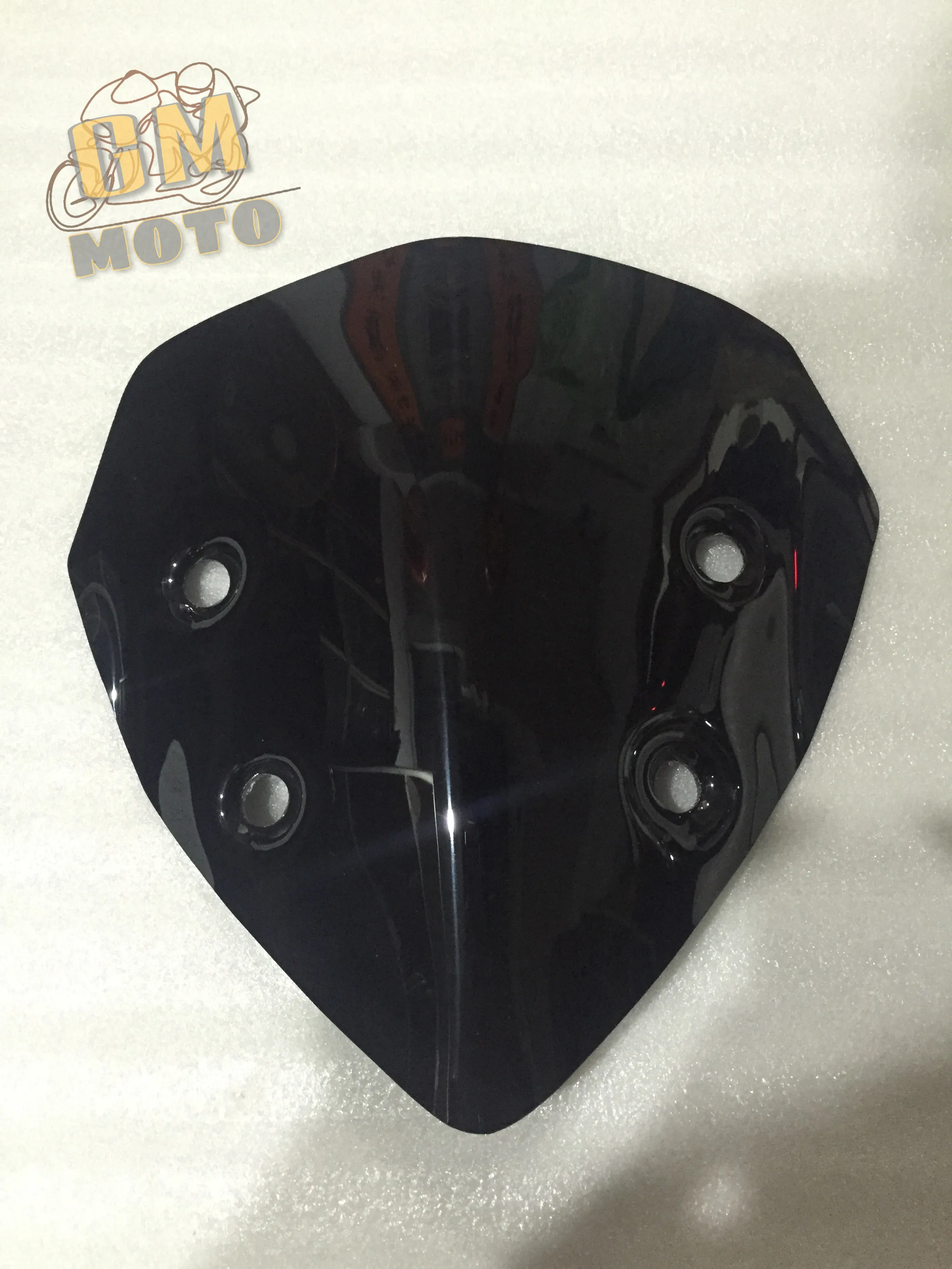 For Motorcycle Windshield Touring WindScreen Front Glass Wind Shield Deflector for Ducati Hyperstrada 821 839