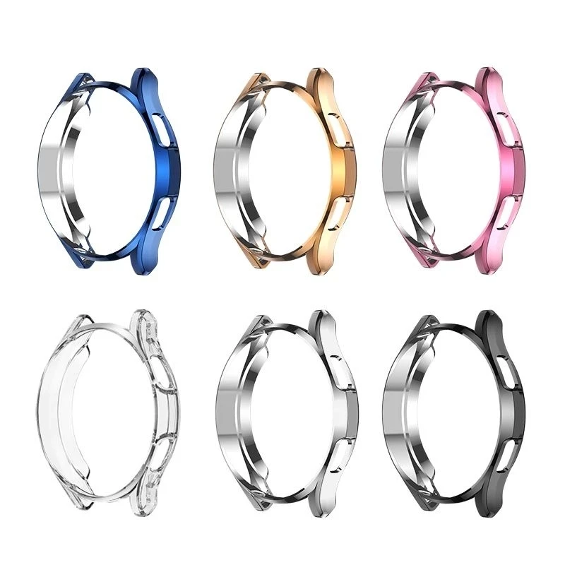 BEHUA 삼성 갤럭시 시계 4 용 화면 보호 시계 케이스 40MM 44MM 클래식 42MM 46mm 전체 보호 커버 충격 방지 Shel