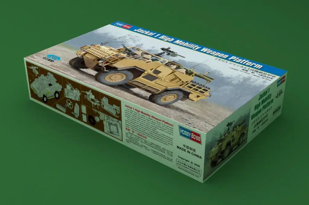 Hobbyboss model 84520-kit de modelo jackal 1 de alta mobilidade, escala 1:35