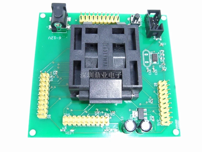 

Original Freescale IC Test Seat TQFP80 MC9SXS128MAA Burning Programm IC510804-711 Socket Adapte