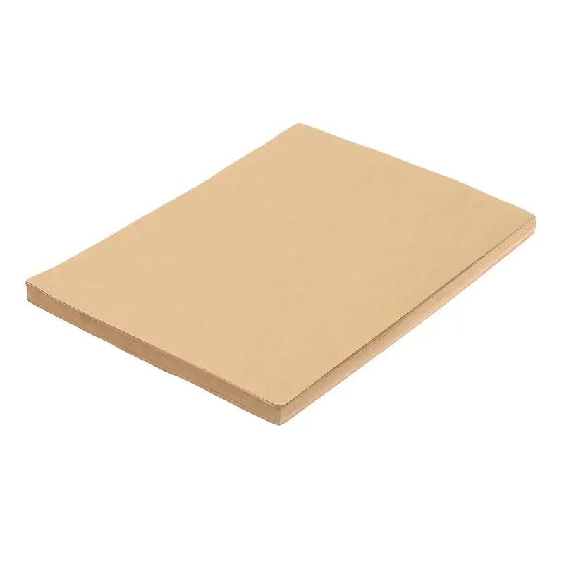 100 Sheets A4 Vintage Blank Kraft Kraft Paper Retro Writing Papers A5 Lined Stationery Paper Letter Sets