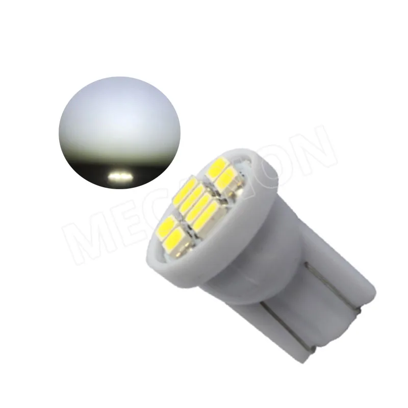 50 Stück DC 6V 6,3V T10 # 555 W5W 194 168 Keine Polarität Flipper Auto Armaturenbrett Signallampe – Detail 4